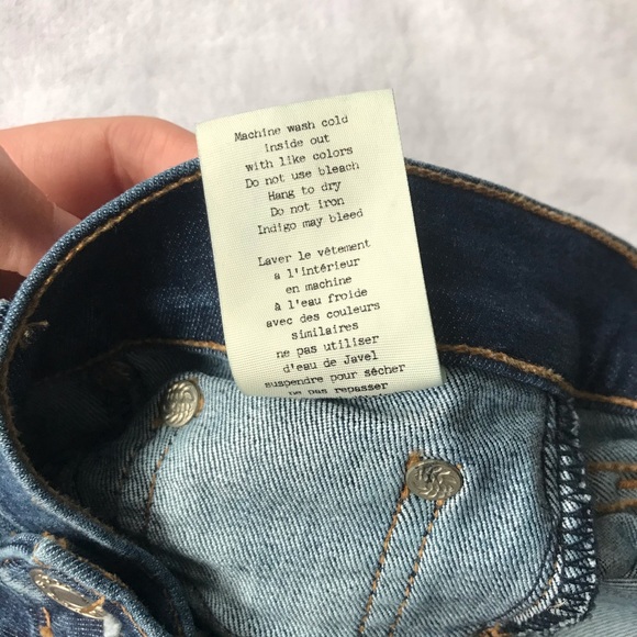 Rag & Bone Mid Rise Skinny Jeans Rae size 25 - Picture 9 of 15